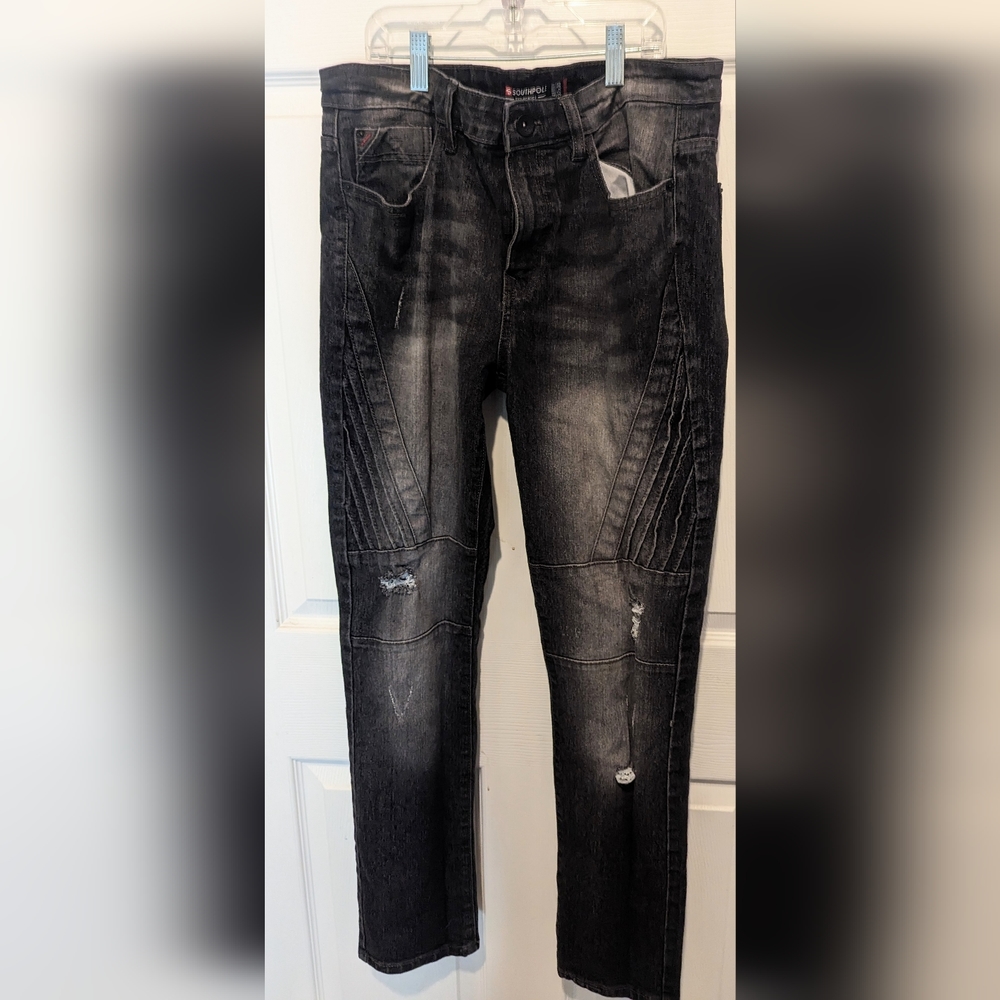 Southpole black stretch jeans